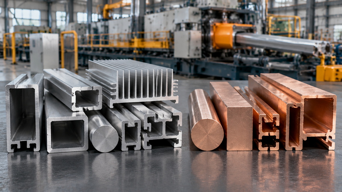 Aluminum And Copper Extrusion Press Applications Aluminum And Copper Extrusion Press Applications