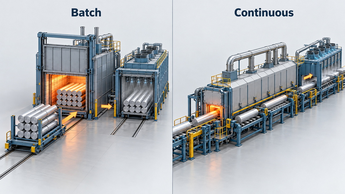Batch And Continuous Aluminum Homogenizing Systems Batch And Continuous Aluminum Homogenizing Systems