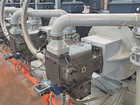 3600T (12inch) Extrusion press