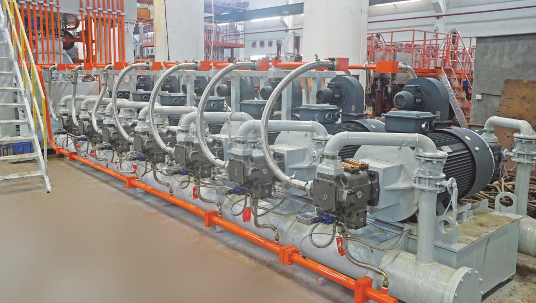 5500T (15inch) Extrusion press