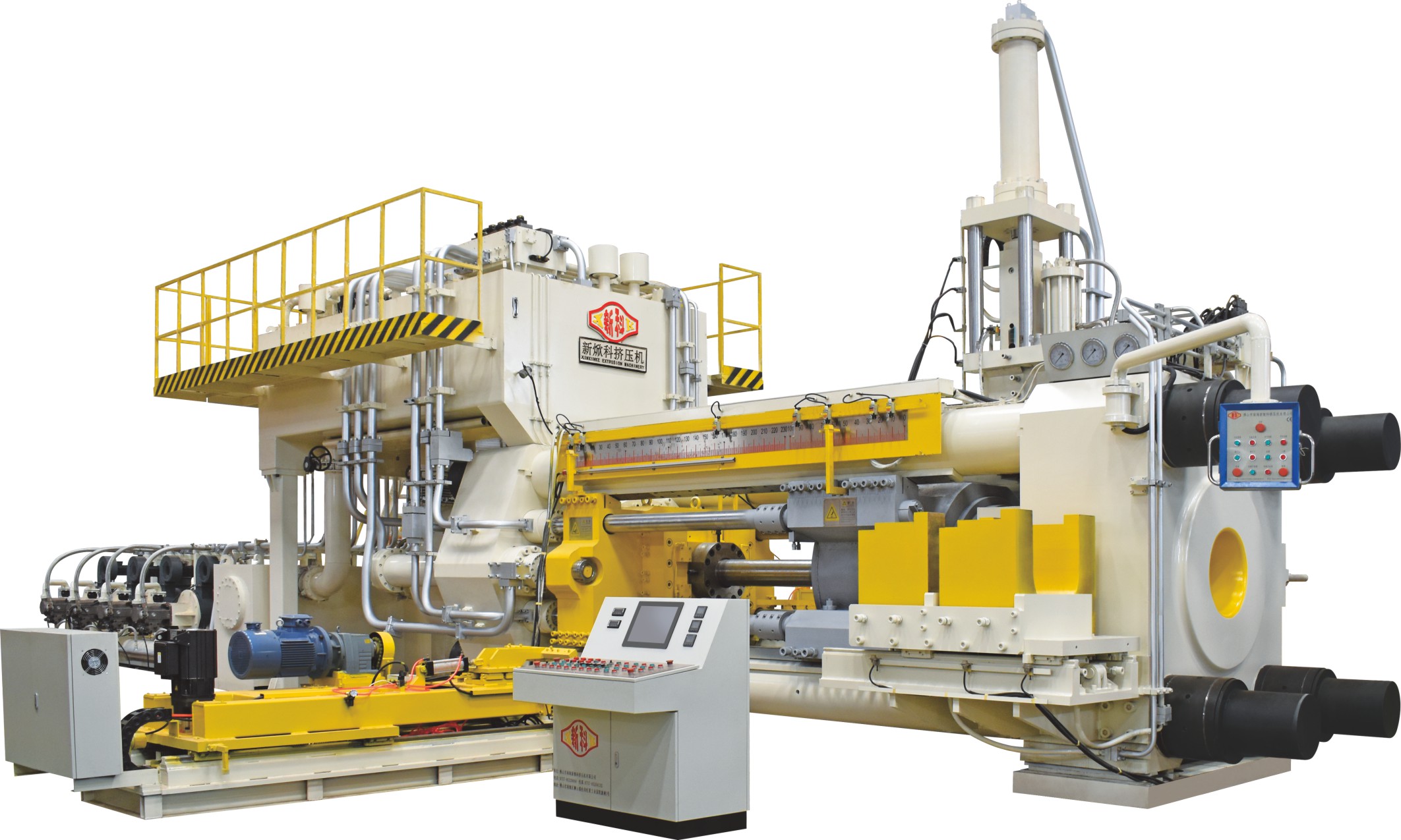 2750T (10inch) Extrusion press