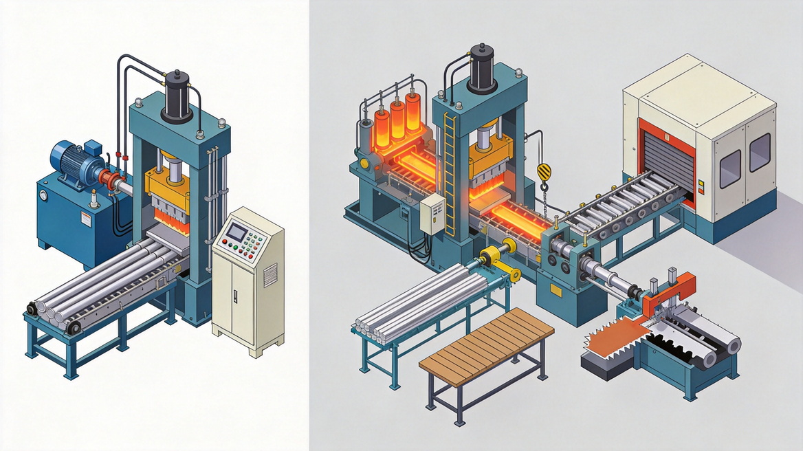 Standalone Press And Complete Extrusion Line
