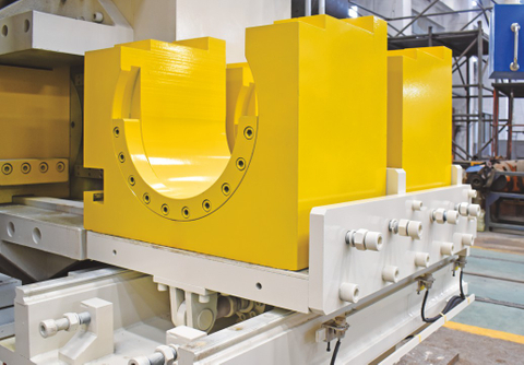 2750T (10inch) Extrusion press