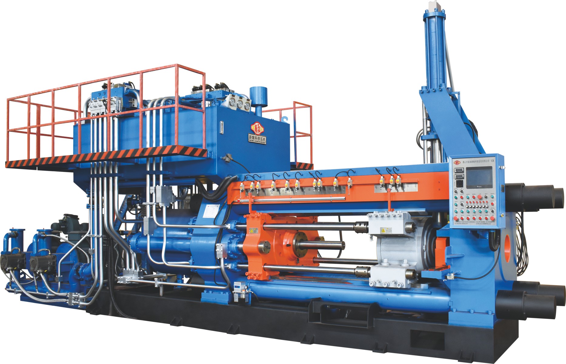 800T (4.5inch) Extrusion press