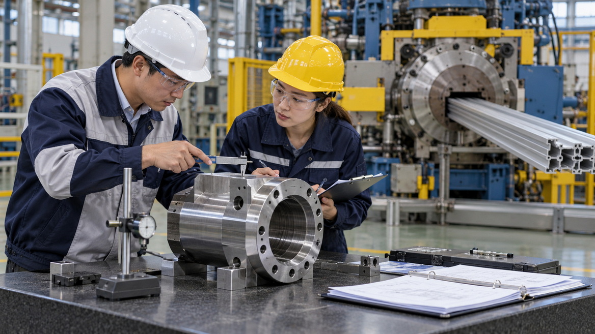 Aluminum Extrusion Equipment Quality Inspection