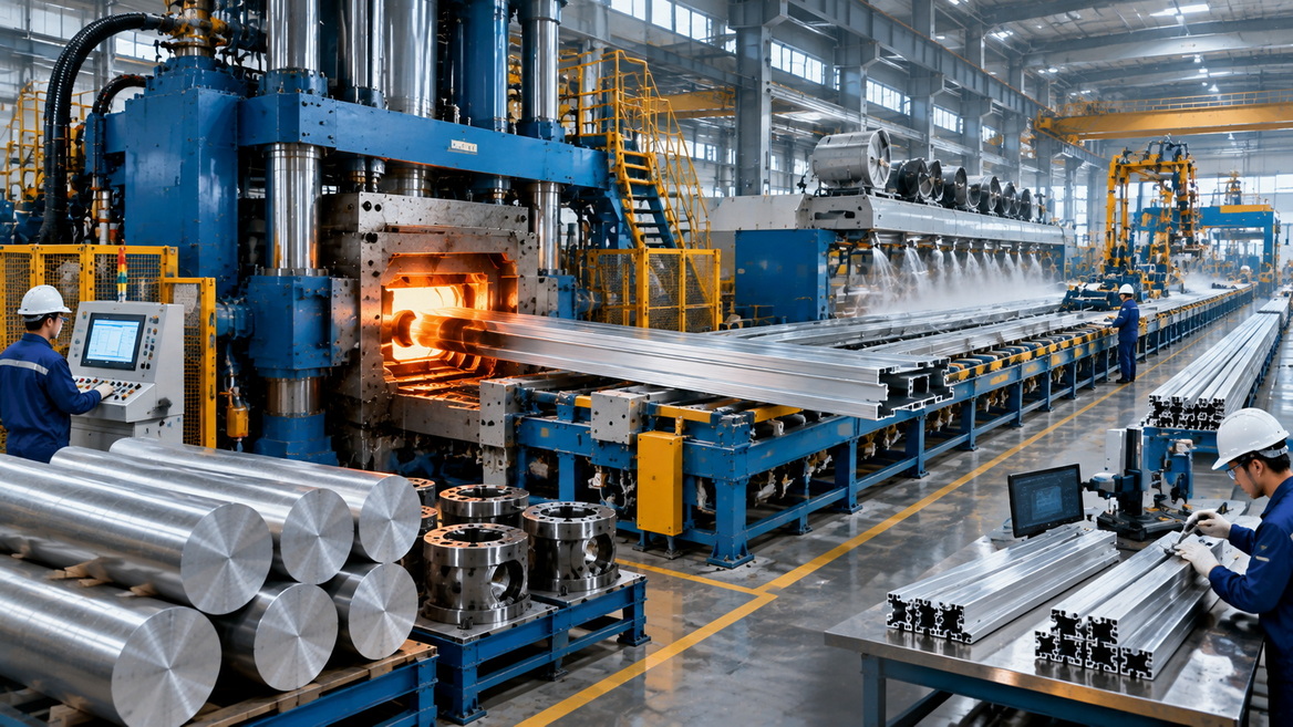 Precision Aluminum Extrusion Production Line.jpg