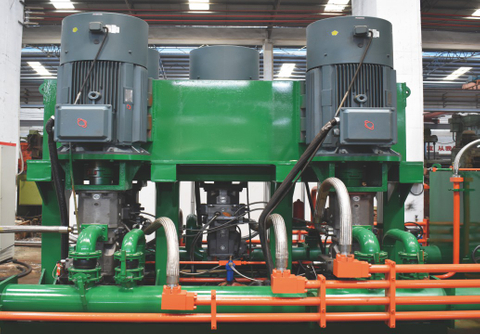 1800T (7inch) Extrusion press